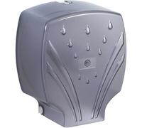 Distributore carta igienica Mini jumbo bianco e grigio Bianco-grigio