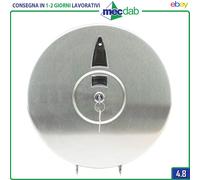 Distributore Carta In Acciaio Inox Per Rotolo Mini Jumbo 400 Metri
