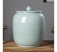 Distributore Cinese Per Cereali, Secchiello Per Riso In Ceramica