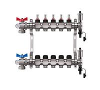 Distributore Circuito di Riscaldamento PREMIUM Inox Indicatore Flusso Set [EEK: /]