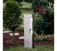 Distributore Colonna di Energia Presa per Esterni Acciaio Inox Giardino Terra