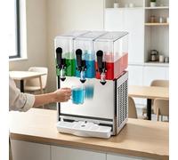 Distributore commerciale per bevande, in acciaio inox, per feste e caffetterie, capacità 30 l