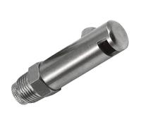 Distributore D’acqua Anti-spruzzo in Acciaio Inox Argento per Maiali | Scrofe e Suini in Recinto o Sala Parto, Risparmio Idrico, Uso Robusto, Acqua Pulita