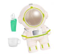 Distributore d'acqua Astronaut per bambini con tazza e cinturino, beige