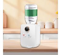 Distributore d'acqua compatto da tavolo 2 in 1, macchina per bere da