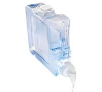 Distributore d'acqua da campeggio, 4 l, 39,5 x 7,5 x 21 cm, secchio con rubinetto, struttura robusta, guarnizione impermeabile, serbatoio 'acqua portatile da viaggio, campeggio, escursionismo