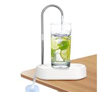 Distributore d'acqua da tavolo, dispenser d'acqua portatile con ricarica USB, effluente quantitativo a sei velocità, dispenser d'acqua intelligente da tavolo per bottiglia universale da 2-5 galloni