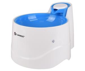 Distributore D'Acqua Flamingo Bellagio Blu 2000Ml BPA-Free Per Gatti E Cani