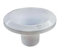 Distributore d'acqua intelligente, accessorio per sedile adatto alla maggior parte dei modelli, tra cui Caso Design HW 770, coperchio in plastica bianca con chiusure a scatto sicure, facile