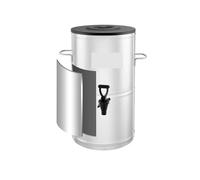 Distributore D'acqua Non Elettrico Da 15 Litri, Caldo/freddo, Acciaio Inossidabile 304, Maniglia For Rubinetto For Campeggio, Feste, Casa Renditi La Vita Più Facile