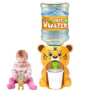 Distributore d'acqua per bambini - Mini refrigeratore da tavolo, server di conservazione con design dei cartoni animati, stazione di idratazione compatta | Refrigeratore per feste di tè con succo