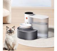 Distributore d'acqua per gatti con scarico intelligente Distributore d'acqua automatico ricaricabile per acqua corrente per cani da compagnia