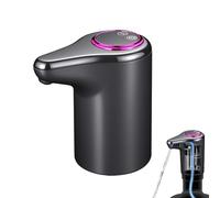 Distributore D'acqua Ricaricabile USB, Pompa Per Bottiglia D'Acqua Rubinetto Elettrico Con Display LCD Per Casa,Campeggio Di Viaggio Ufficio,Bianco