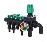 Distributore di acqua a tre vie ad alta pressione dell'interruttore della valvola di controllo dello spruzzatore agricolo dell'ABS per l'irrigazione dell'azienda agricola e le attività di allevamento