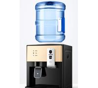 Distributore di acqua calda e fredda, affidabile refrigeratore d'acqua da banco per casa o ufficio, facile installazione, compatibile con bottiglie, design elegante