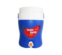 Distributore di acqua calda e fredda, caraffa termica sportiva con rubinetto integrato e serbatoio refrigerante per bevande, dispenser portatile per caffè, tè al latte, succhi di frutta, eventi