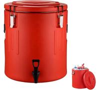 Distributore di acqua calda e fredda con rubinetto, urna isolata per bevande da 40 l, per uso commerciale, conservazione del calore di 48 ore