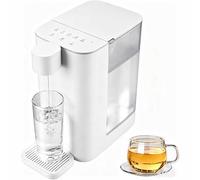 Distributore Di Acqua Calda Istantanea Da Banco, Bollitore Elettrico Da 3l Con Controllo Temperatura A 5 Livelli, Pannello Touch Trasparente, 2 Uscite, Basso Rumore Per Caffè E Tè green