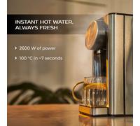 Distributore di acqua calda SORSO Flow, 2,7 l, 2600W - Argento