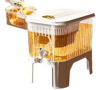 Distributore di acqua - dispenser compatto per frigorifero, design antigoccia, brocche filtranti rimovibili del frigorifero, soluzione di conservazione calda per bevande fredde, perfetta per limonata