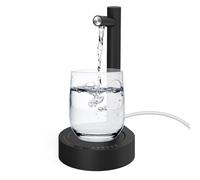 Distributore di acqua elettrico, USB, erogatore intelligente per bottiglie d'acqua, pompa per bottiglia d'acqua, dispenser d'acqua per campeggio, scuola, attività all'aperto (nero)