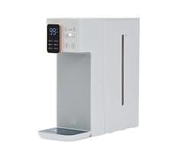 Distributore Di Acqua For Riscaldamento Istantaneo 3s Home Office Desktop Schermo LCD Portatile Scaldabagno Elettrico Digitale 3L,Risparmio di Tempo(White)