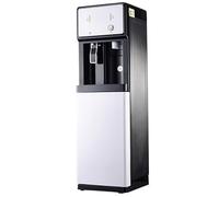 Distributore di acqua fredda e calda a doppia funzione con unità di alimentazione a rete indipendente, con divisori rimovibili e mobiletto portaoggetti, refrigeratori d'acqua da pavimento ideali for u