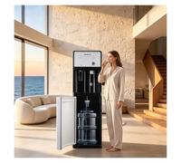 Distributore Di Acqua Fredda Indipendente Refrigeratore D'acqua Dal Basso | Dispenser Acqua Ufficio,Erogatore Acqua Fredda Calda E Ambiente,Riscaldamento Rapido For Appartamento(3 temperature settings)
