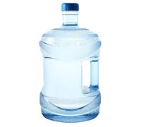 Distributore di acqua in bottiglia, distributore di galloni d'acqua da 5 litri con manico, contenitore per bottiglia d'acqua riutilizzabile, brocca d'acqua sigillata, distributore di acqua gallone po