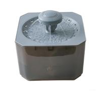 Distributore di acqua intelligente adattato alla temperatura per la casa silenzioso con display chiaro touch screen Design sostenibile Attivato dal movimento Quantità d'acqua (Fountain Gray)