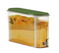 Distributore di acqua per frigorifero, contenitori per succhi da 4 litri con coperchio, dispenser multiuso per bevande, salvaspazio, dispenser di acqua in ABS per frigorifero, organizer per bevande da