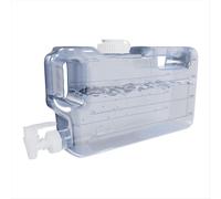 Distributore di acqua per frigorifero da 1,1 galloni con rubinetto, rubinetto e tappo a vite da 58 mm. Distributore di bevande per frigorifero.