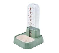 Distributore di acqua per gatti, sifone automatico per riempire la 'acqua | con , nessuna fuoriuscita, alimentatore a gravità da 500 ml, filtraggio ABS multistrato, verde, Siehe