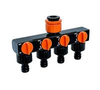Distributore Di Acqua Splitter - Distributore Di Acqua Splitter A 4 Vie, Design A Tripla Porta, Anti-goccia, Per Giardino, Esterno, Camper, Fognatura, Campeggio, Agricoltura, Paesaggio, Giardino, Prat