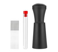 Distributore di aghi a strumento di erogazione espresso | Distributore portatile per espresso | Agitatore professionale con supporto per caffettiere, adulti