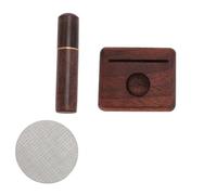 Distributore di aghi per caffè con schermo a disco, set di strumenti per agitare polvere di caffè in acciaio inossidabile, kit di distribuzione professionale del caffè per bar di (51 mm)