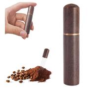 Distributore di Aghi per Caffè, WDT Tool Coffee, Agitatore per Caffè Espresso in Legno, Espresso Strumento per Mescolare con 6 Aghi Sottili da 0,4 mm per Mescolare il Caffè (Noce)
