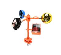 Distributore di animali alimentati a energia solare per la difesa degli uccelli, Scarecrow-ülen-Lock Bird | Movimento -Controllo attivo dei parassiti per uccelli, piccioni, corvi e passeri, difesa