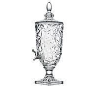 Distributore di bevande 2L / 3L / 5L Brocca di vetro fredda Succo di bevande Pot con rubinetto Bottiglia di vino in vetro Bevanda ad alta temperatura Lattina Bottiglia d'acqua Erogazione facile