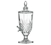 Distributore di bevande 2L / 3L / 5L Brocca di vetro fredda Succo di bevande Pot con rubinetto Bottiglia di vino in vetro Bevanda ad alta temperatura Lattina Bottiglia d'acqua Erogazione facile