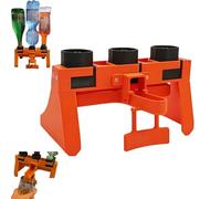 Distributore di bevande a 3 bottiglie per feste, con un solo tocco, facile da usare, per cocktail, miscele fruttate e frappè, perfetto per riunioni casual e intrattenimento