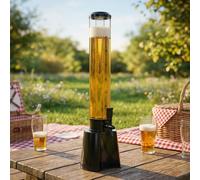 Distributore di bevande, accessori per barbecue, gioco con birra alla spina