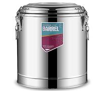 distributore di bevande, Barile for isolamento termico in acciaio inossidabile Secchio for tè al latte commerciale, for isolato Dispenser for bevande di grande capacità con maniglia(50L)