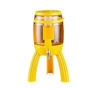 Distributore di Bevande, Bibite Distributore Di Bevande Distributori For Feste Bar Casa Botte per Vino(Yellow)