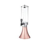 Distributore di Bevande, Bibite Distributore Di Birra Alla Spina Da 100 Oz/3 L, Bevande Tavolo For Feste Botte per Vino(Pink)