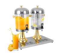 Distributore di Bevande Calde e Fredde, distributore di Bevande Singole con Contenitore per Ghiaccio a Rubinetto e Supporto, Macchina per Bevande per Feste, Buffet, Catering, Bevan