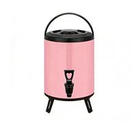 Distributore di Bevande con Rubinetto, Fusto Isolato per caffè, Succo e Latte di Sidro per Feste e Buffet, Doppia Parete(F,8L)