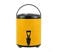 Distributore di Bevande con Rubinetto, Fusto Isolato per caffè, Succo e Latte di Sidro per Feste e Buffet, Doppia Parete(D,10L)