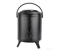 Distributore di Bevande con Rubinetto, Fusto Isolato per caffè, Succo e Latte di Sidro per Feste e Buffet, Doppia Parete(C,8L)