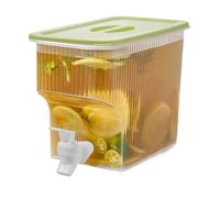 Distributore Di Bevande | Container Dispenser Di Acqua Che Infonde Frutta Con Rubinetto | 3,9L Grande Capacità Clear Portable Jar | Contenitore Di Bevande Portatili Trasparenti Per Acqua, Tè, L